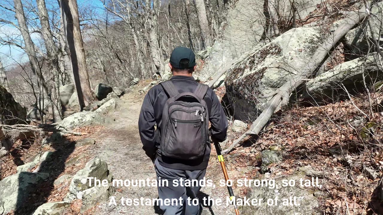 KaraBand Hiking The Sharp Top Mt Trai In VA Part 2