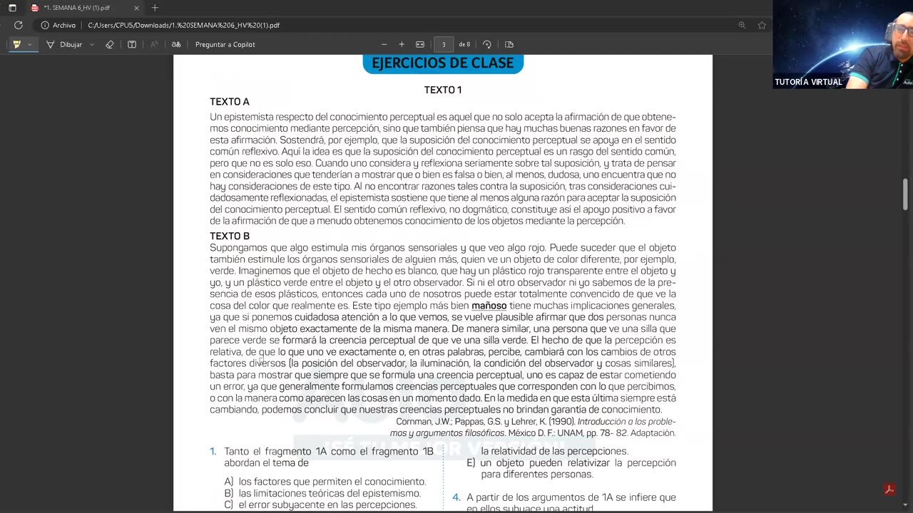AULA 20 REGULAR 2025 - 1 | Semana 06 | RV