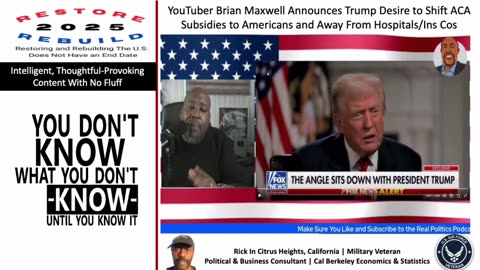 Trumpcare Dollars Might Be Coming to Americans and Taken From Hospitals/Insurance Cos