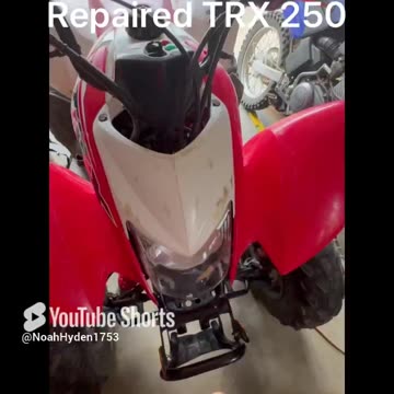 Short - TRX 250 headlight fixed + current collection