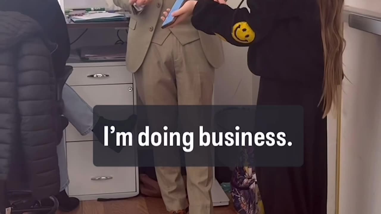 It’s bring your daughter to work day 💕