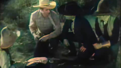 BLUE STEEL (1934) | JOHN WAYNE, Eleanor Hunt | Full 4K Colorized Movie