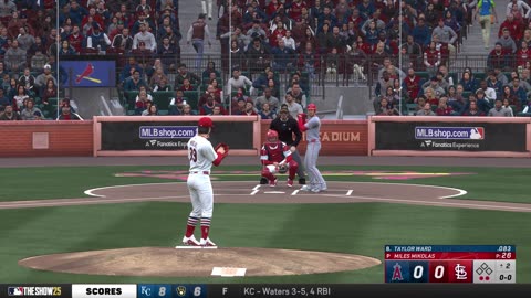 MLB The Show 25 St Louis Cardinals Franchise Game 4 Angels Vs Cardinals CPU Vs CPU