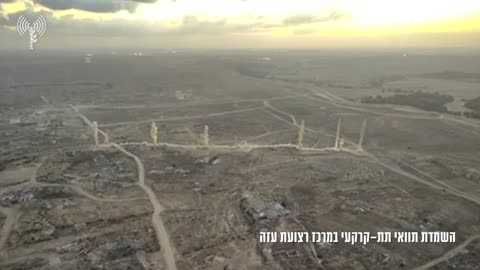 The IDF destroyed a tunnel hundreds of meters long in the center of the Gaza Strip: Rooms, food,