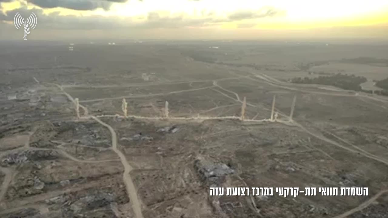 The IDF destroyed a tunnel hundreds of meters long in the center of the Gaza Strip: Rooms, food,