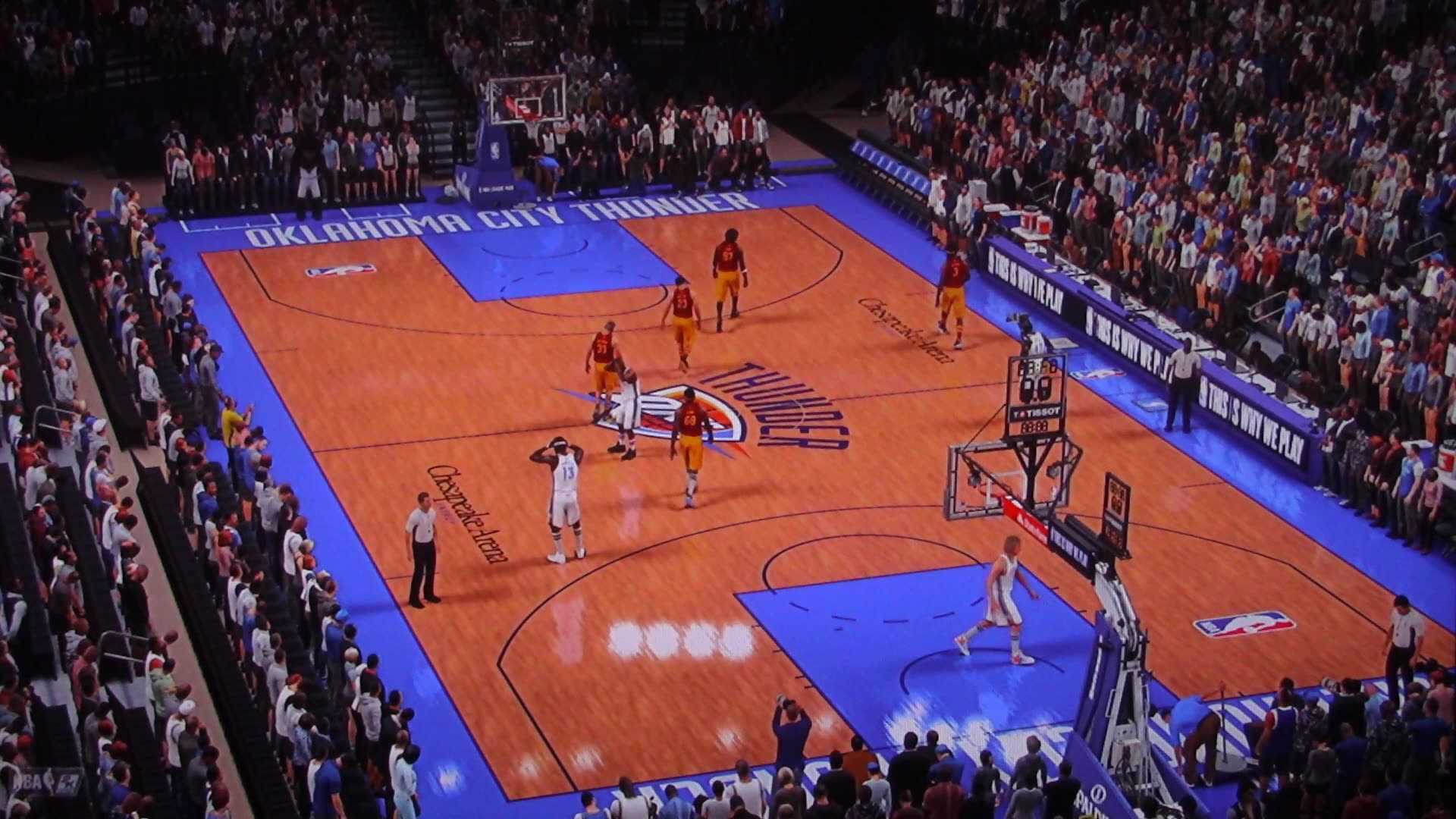 NBA2K: Indiana Pacers vs Oklahoma City Thunder (Overtime-Buzzer Beater)