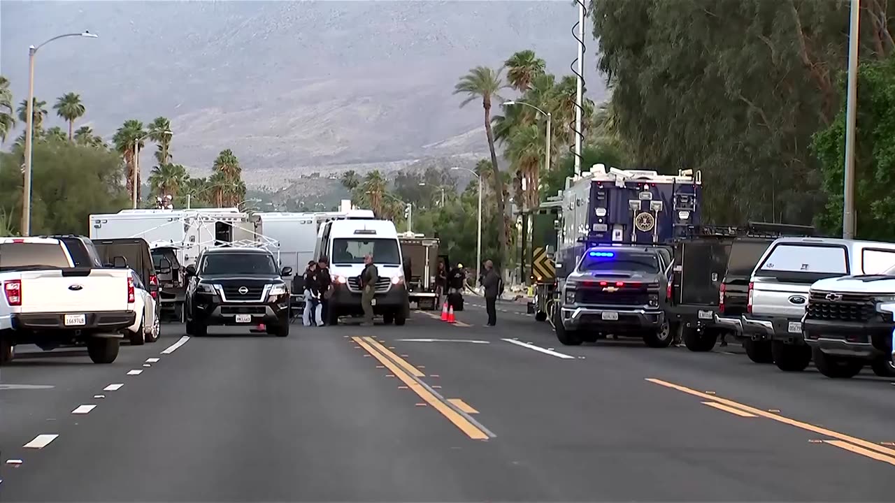 Palm Springs blast 'terrible sign of the times', eyewitness says