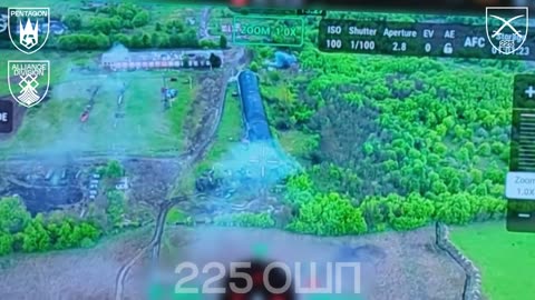 🔥💥 225 OSHP destroyed a Russian parking lot and equipment worth $4 million!