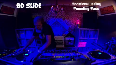 BD Slide, All Vinyl, Live Underground House DJ, Vibrational Healing Through Pounding Bass, 3/4/25