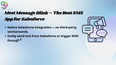 Salesforce SMS App Smart way to Connect with People