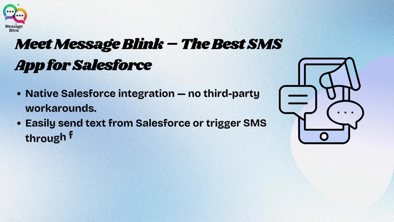 Salesforce SMS App Smart way to Connect with People