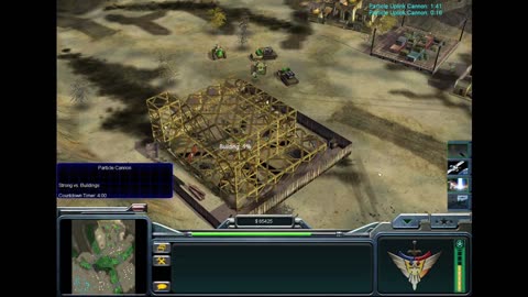 Command and Conquer Generals Zero Hour USA Laser General vs. Dr Thrax GLA - Challenge