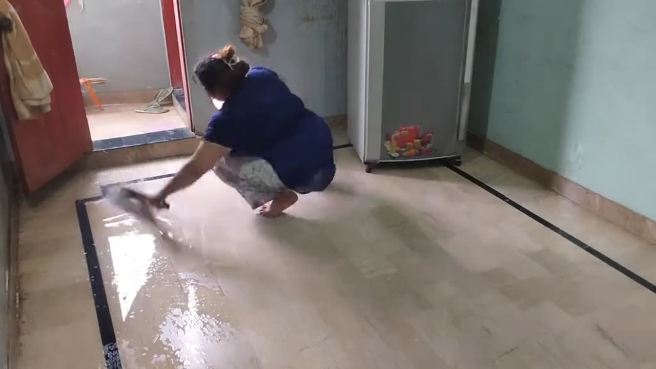 Cleaning my room floor Vlog Good morning