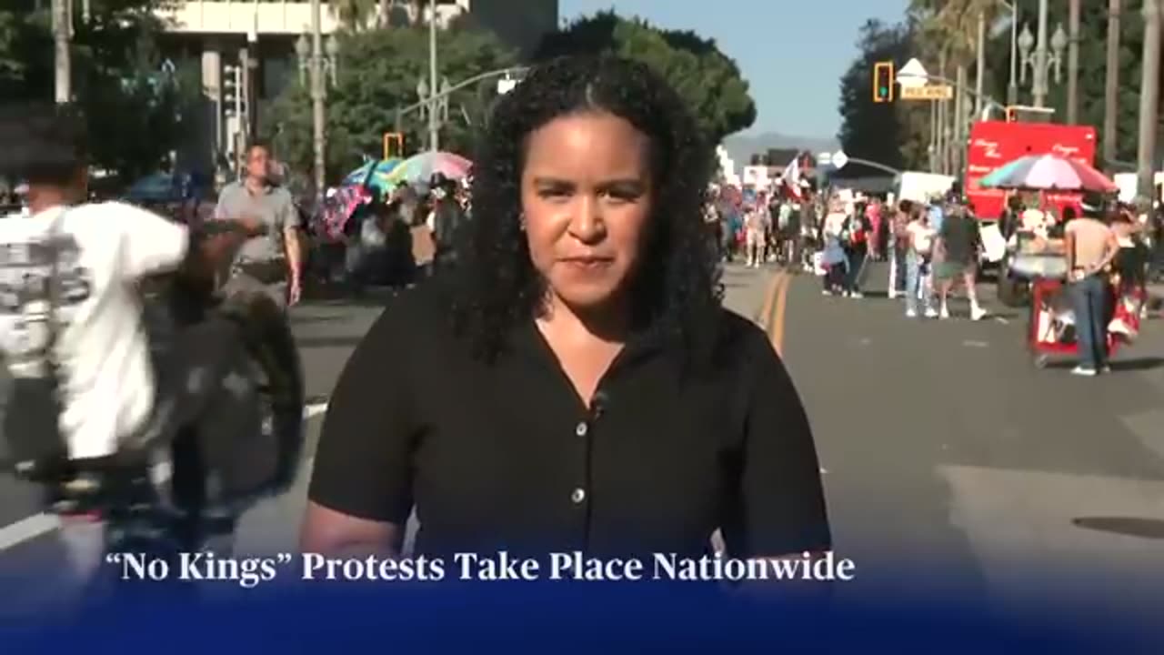 "No Kings" protests express fear, frustration with Trump administration