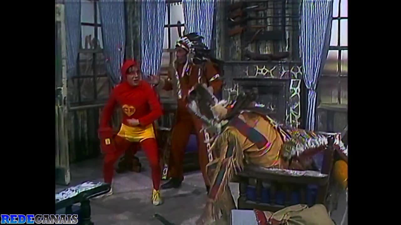 14 - o índio pele vermelha / trapaças no restaurante