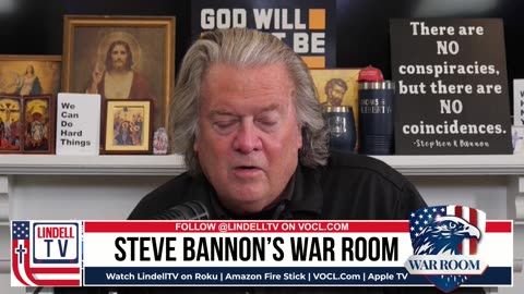 LIVE: STEVE BANNON'S WAR ROOM THURSDAY AM
