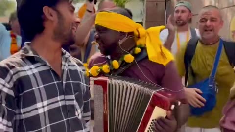 Harinam Sankirtan in Varshana, India August 2025