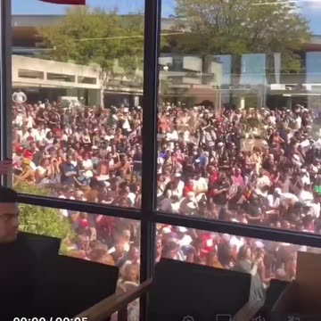 Person seen running on roof before Charlie was shot