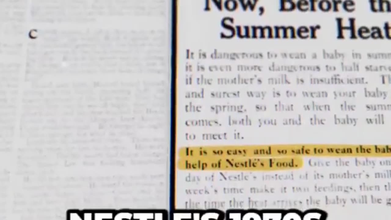 Dark Business of Nestle.