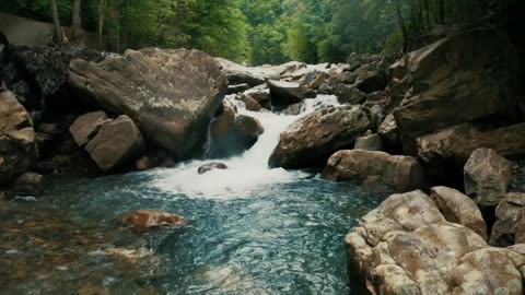 Rocky River View – Drone View
