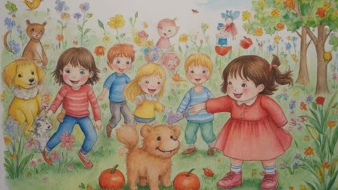 Wilk i jagnię ✨ Bajki na dobranoc - Baśń - Krótkie książki opowiadane