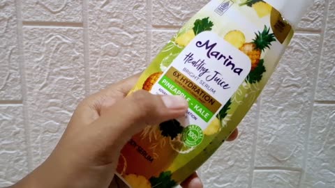 Product Review! Healthy Juice Body Serum Pineapple Kale by Marina