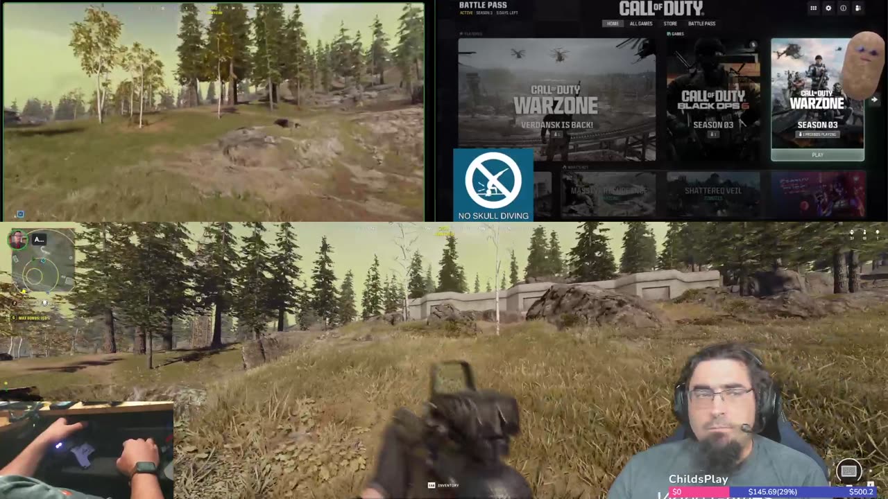 !Charity | Killing more Zeds with the taters
