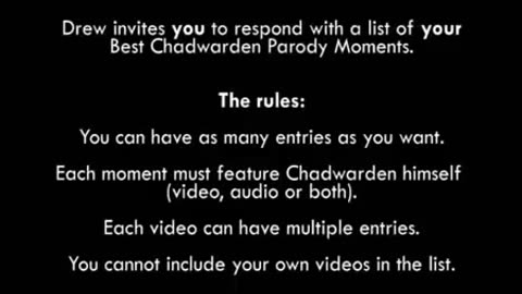 Drewmaughan's Best Chadwarden Parody Moments REMIX