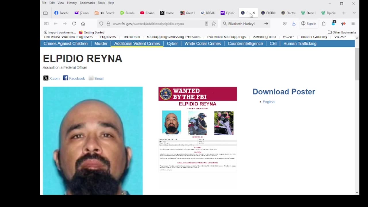 The FBI is offering a reward of up to $50,000