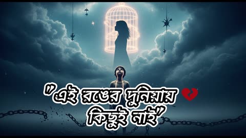এই রঙের দুনিয়ায় । Sabiha Dx । Gogon Sakib । Spiritual Sad Song