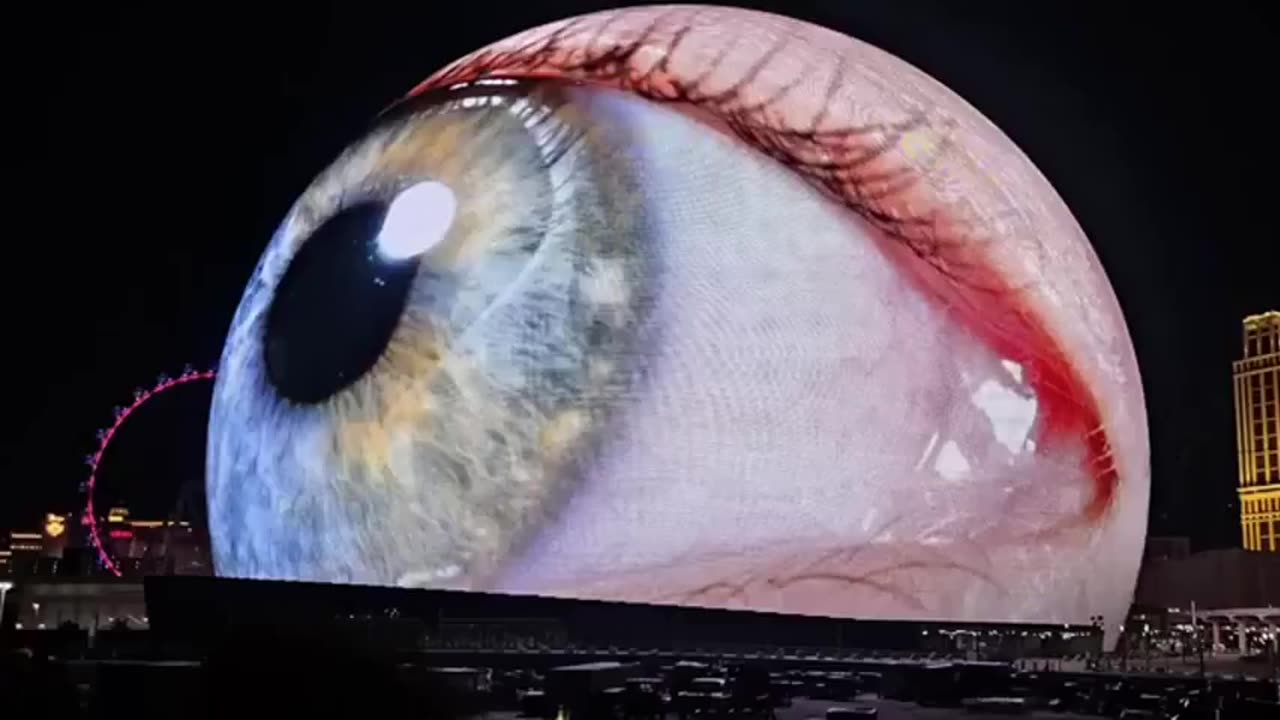 OH LOOK!!! A GIANT EYE THAT USES INSANE DEMONIC FREQUENCIES ON PEOPLES MINDS & BODIES! ☠️