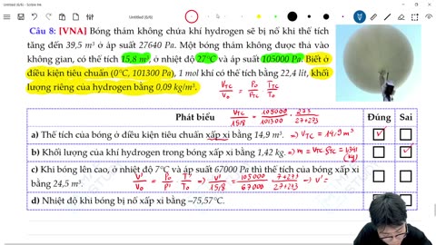 "Buổi 20 - Các câu hỏi thực tế Bóng Thám Không - Khinh khí cầu "