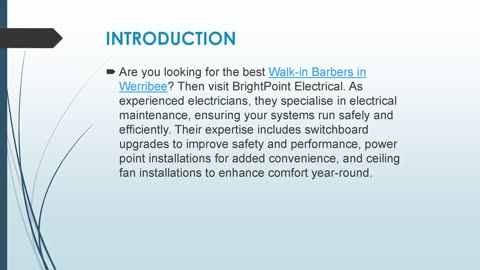 Best Walk-in Barbers in Werribee