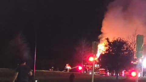 Georgia Welcome Center Fire