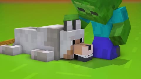Poor Baby Zombie saved the drowning dog#