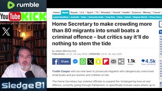 Yvette Cooper make it a criminal offence to have 80 people crowded in a boat