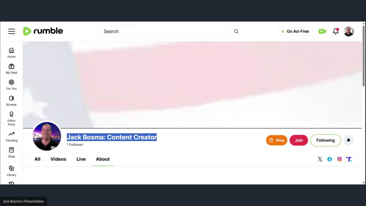 Jack Bosma: Content Creator