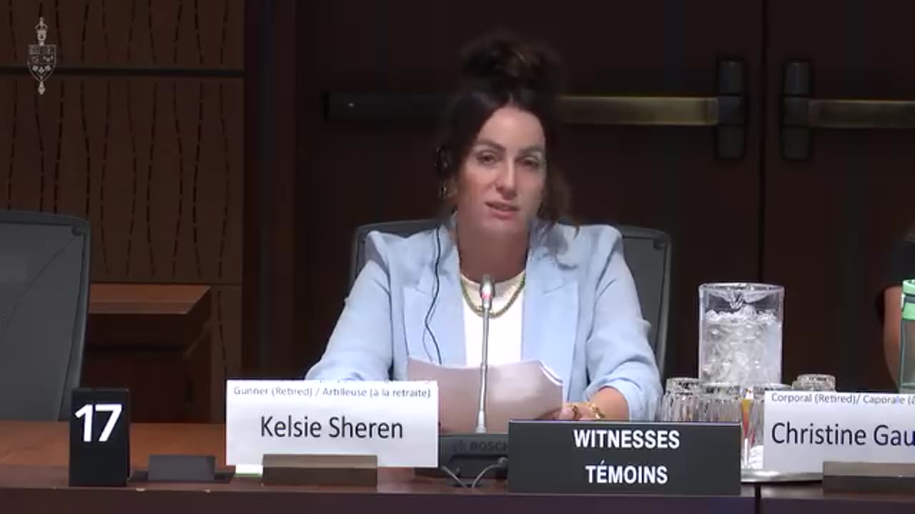 🚨🔥 MUST WATCH: veteran Kelsie Sherens powerful testimony at Veterans Affairs Committee