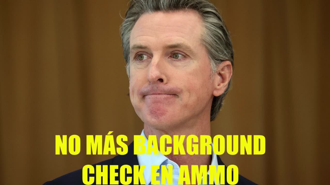 Ammo background check PARADO en California