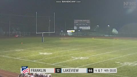 OCTOBER 25 2024 HIGH SCHOOL FOOTBALL: LAKEVIEW VS FRANKLIN PART 19