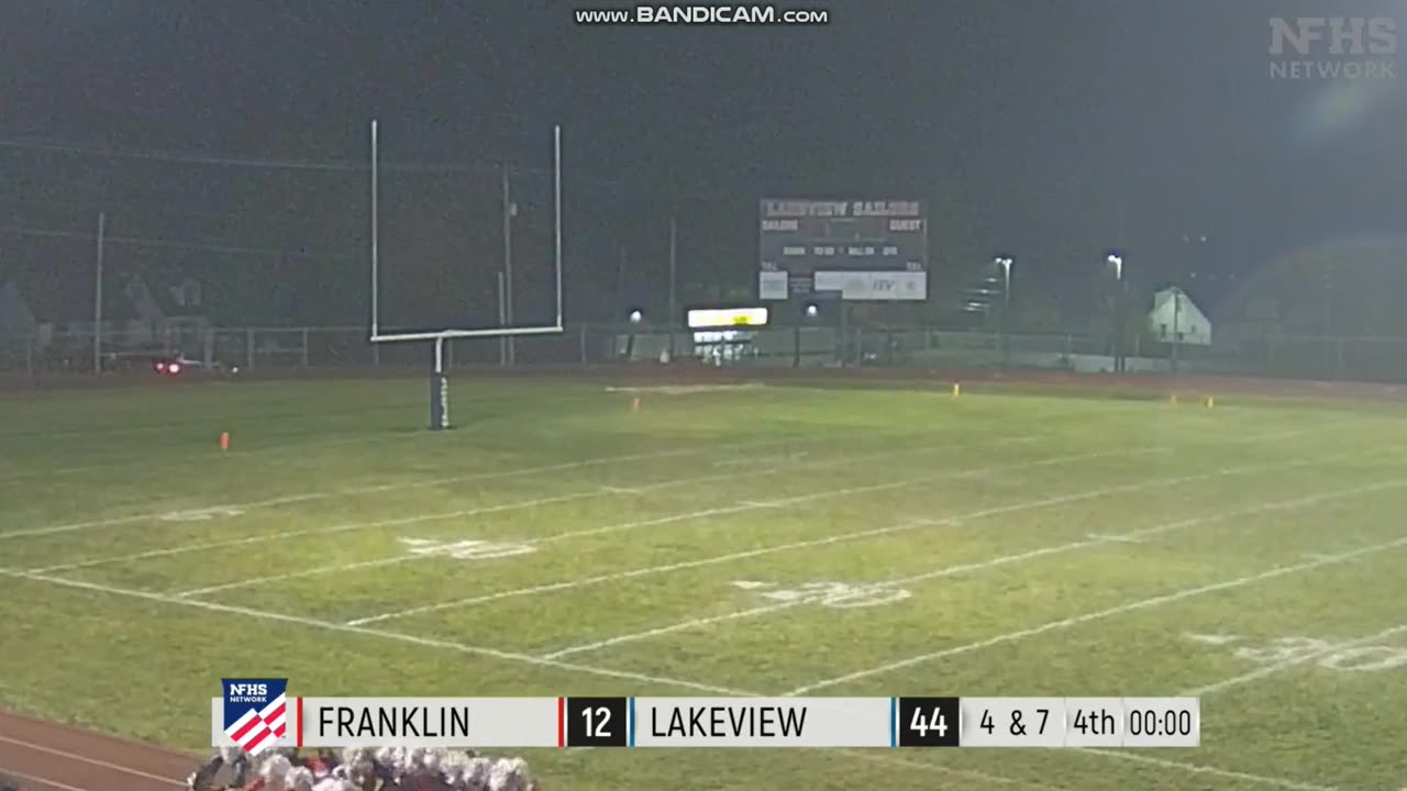 OCTOBER 25 2024 HIGH SCHOOL FOOTBALL: LAKEVIEW VS FRANKLIN PART 19