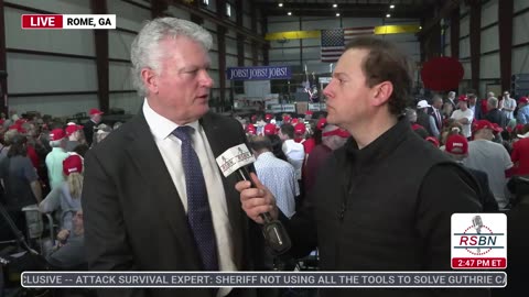 WATCH: RSBN's Robert McNeily Interviews Congressman Mike Collins - 02/19/26