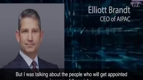 Elliott Brandt, CEO of AIPAC - flimsy boasts as Israel burns - END TIMES