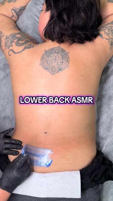 Lower Back Waxing with Sexy Sapphire Hard Wax by @modalityesthetics | Rosin-Free Wax Demo