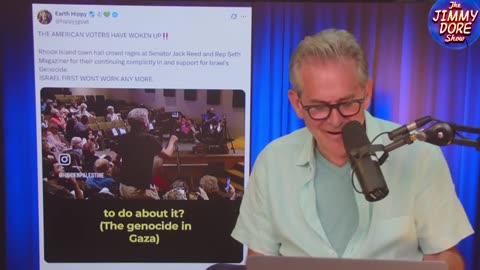 Voters BOO Congressman Off Stage Over ISRAEL Support!