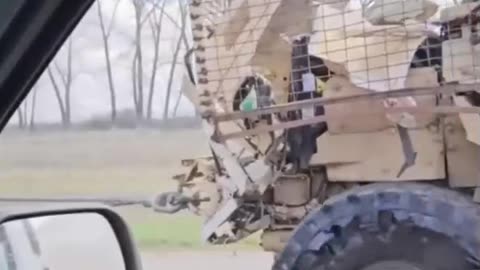 Another American M1224 MaxxPro armored vehicle