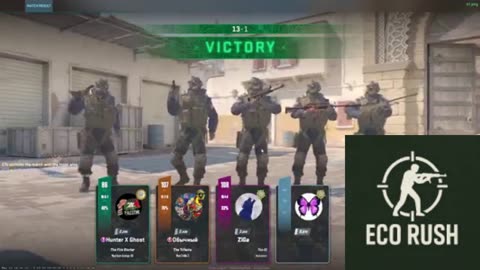 Counter-Strike: Victory My Team Won 13–1