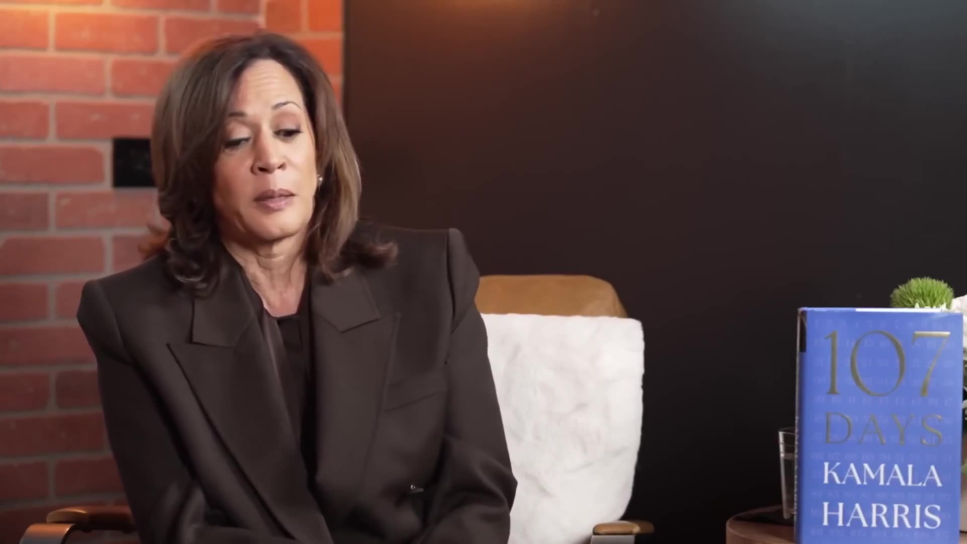 Kamala Harris implies she was playing "3 -D" during her presidential campaign.