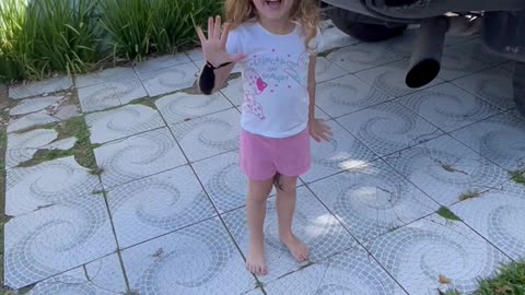 Daughter Gives Herself Exhaust Pipe Makeover