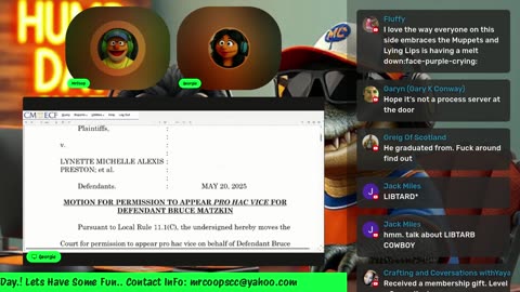 Hump Day Chat Time With MrCoop & Georgie @GeorgieslifeUnfiltered